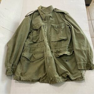 Vintage 1953 M-51 Field Jacket Military Army Coat M-1955 Small Reg Cohen Fein